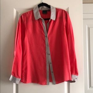 Trouve button down blouse